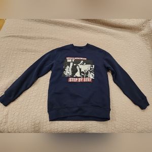 Navy Blue New Kids On The Block Pullover